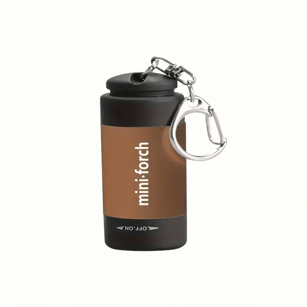 USB rechargeable keychain flashlight, 1 unit