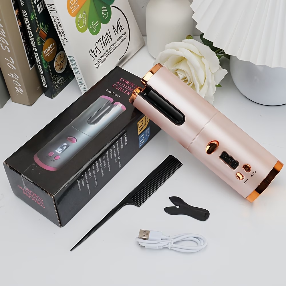 USB Rechargeable Automatic Hair Curler