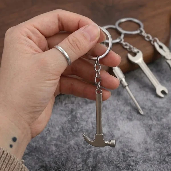 Mini tool keychain set, 5 pack