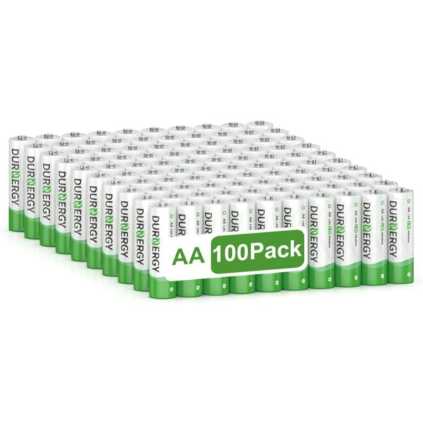 Durnergy AA alkaline batteries giant value pack, 1 unit