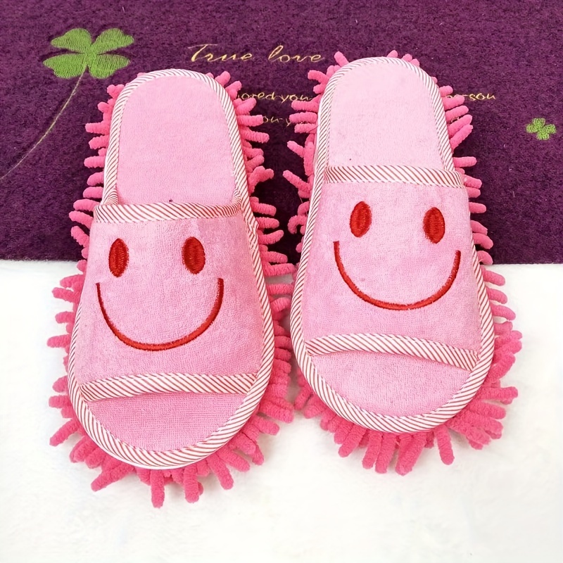 Lazy mop slippers for easy home cleaning, 1 unit