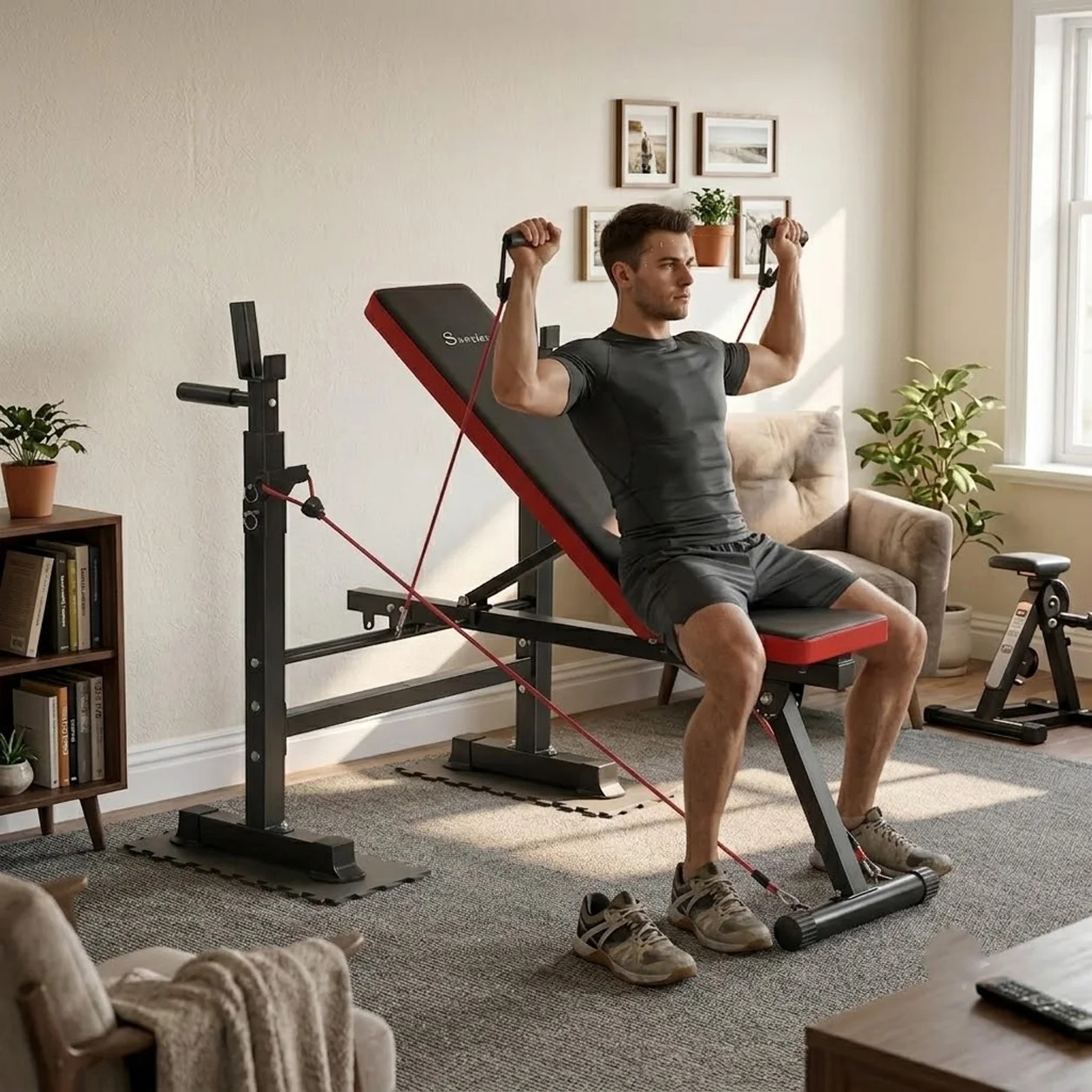 Soozier adjustable weight bench, 1 unit