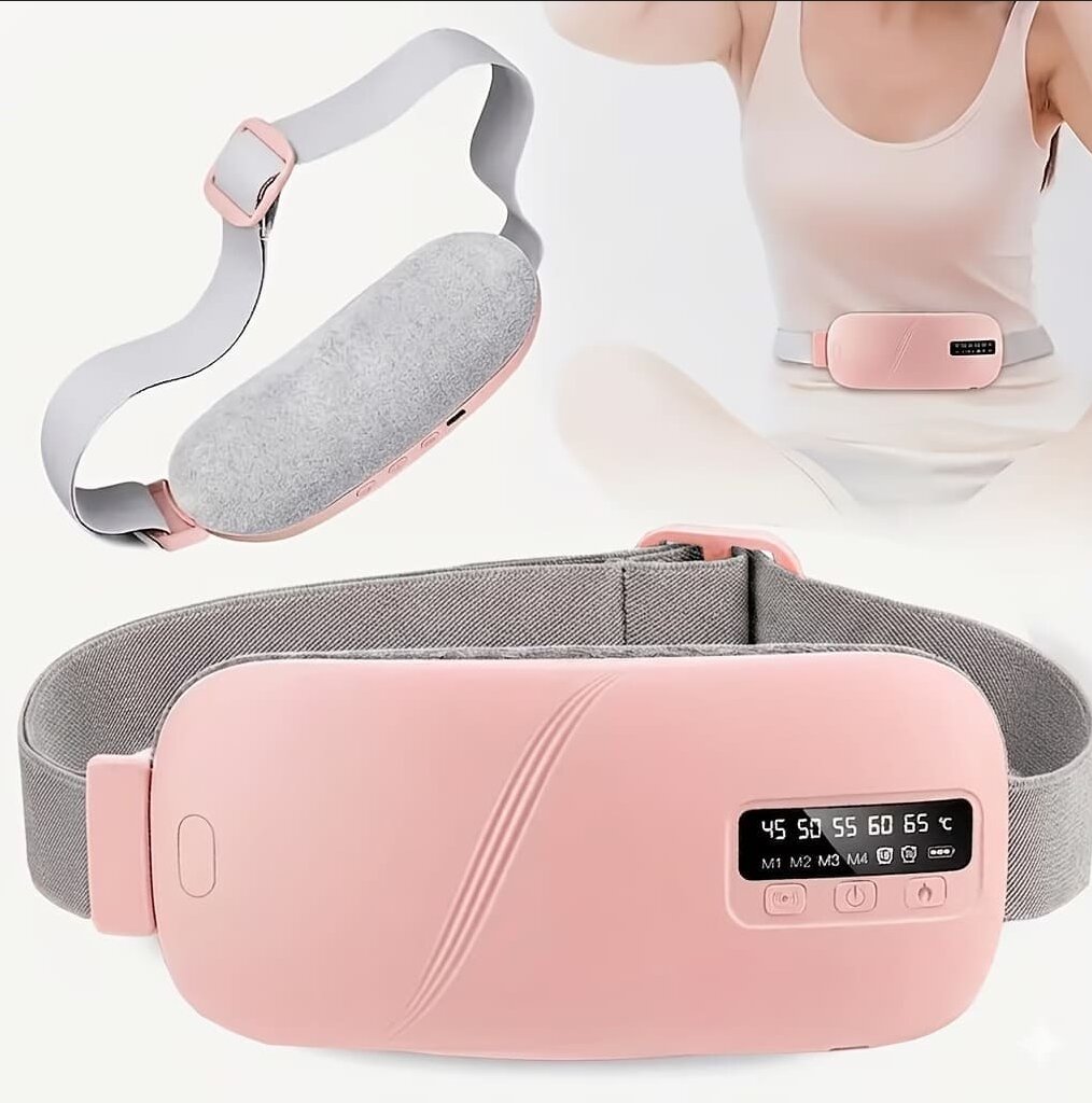 Portable USB Rechargeable Heating & Massage Belt