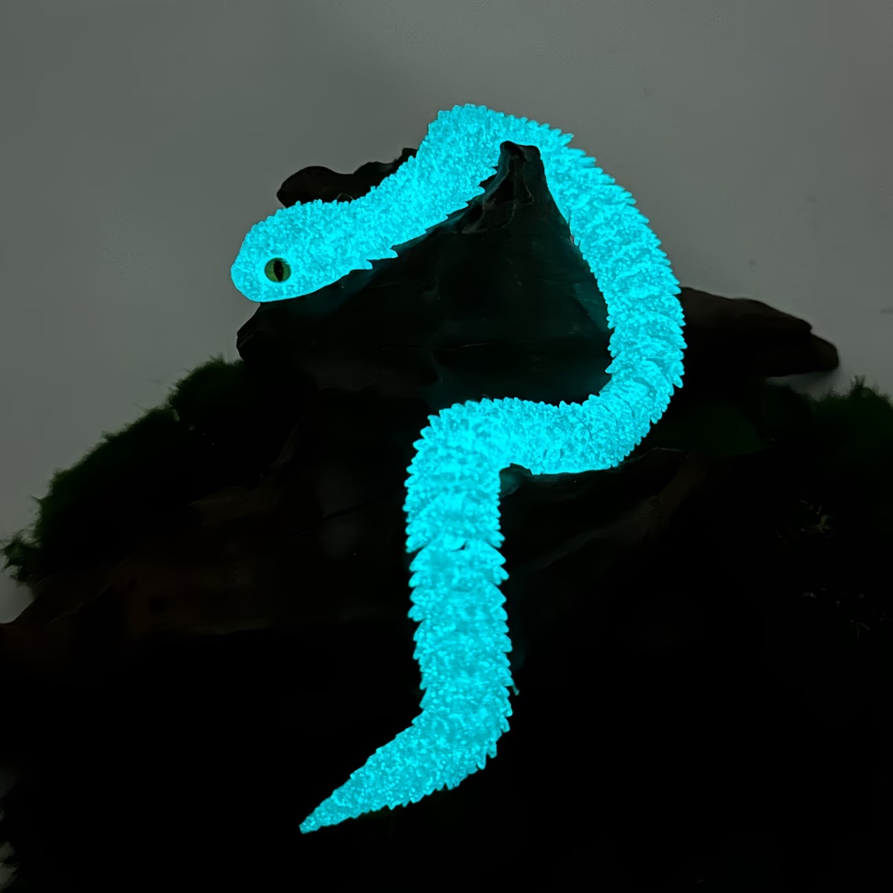 2-Pack Glow-in-the-Dark Flexible Snake Ornaments - Image 6
