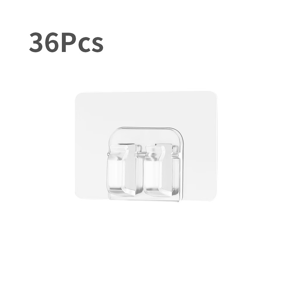 36-Pack Adhesive Outdoor Light Hooks - Image 2
