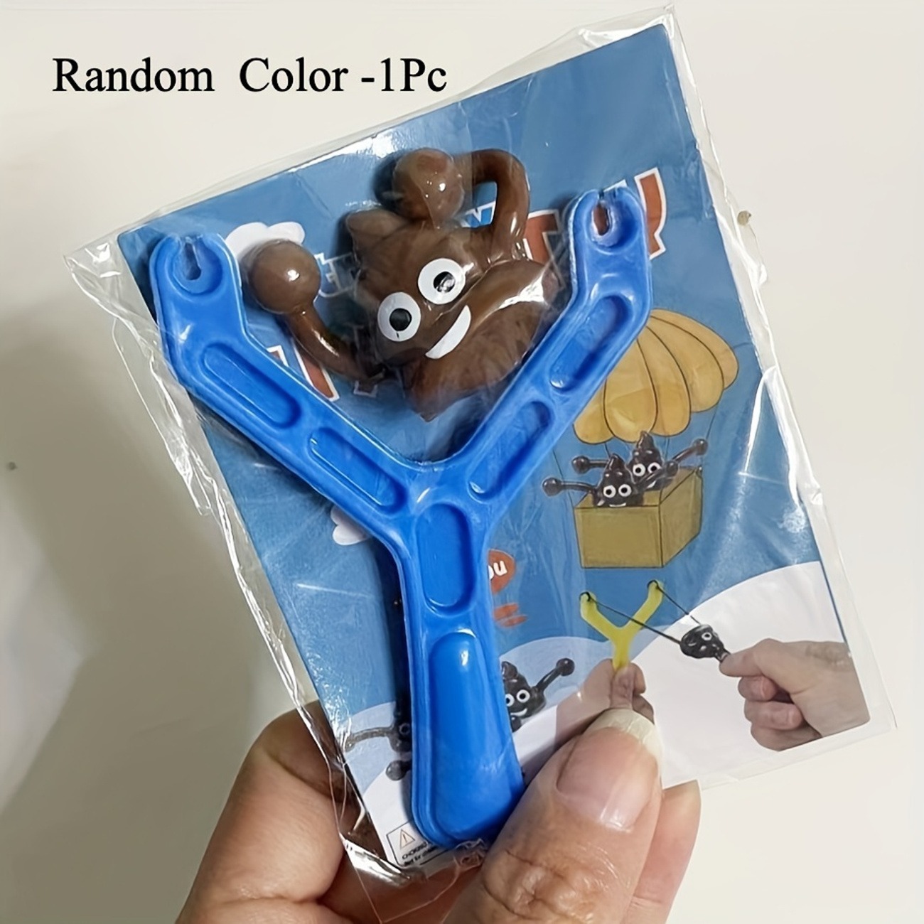 Funny Poop Slingshot Novelty Toy - Image 2