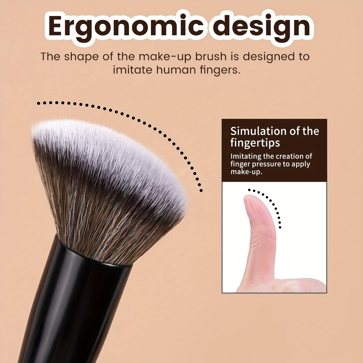3-Piece Double-Ended Makeup Brush Set - Image 8