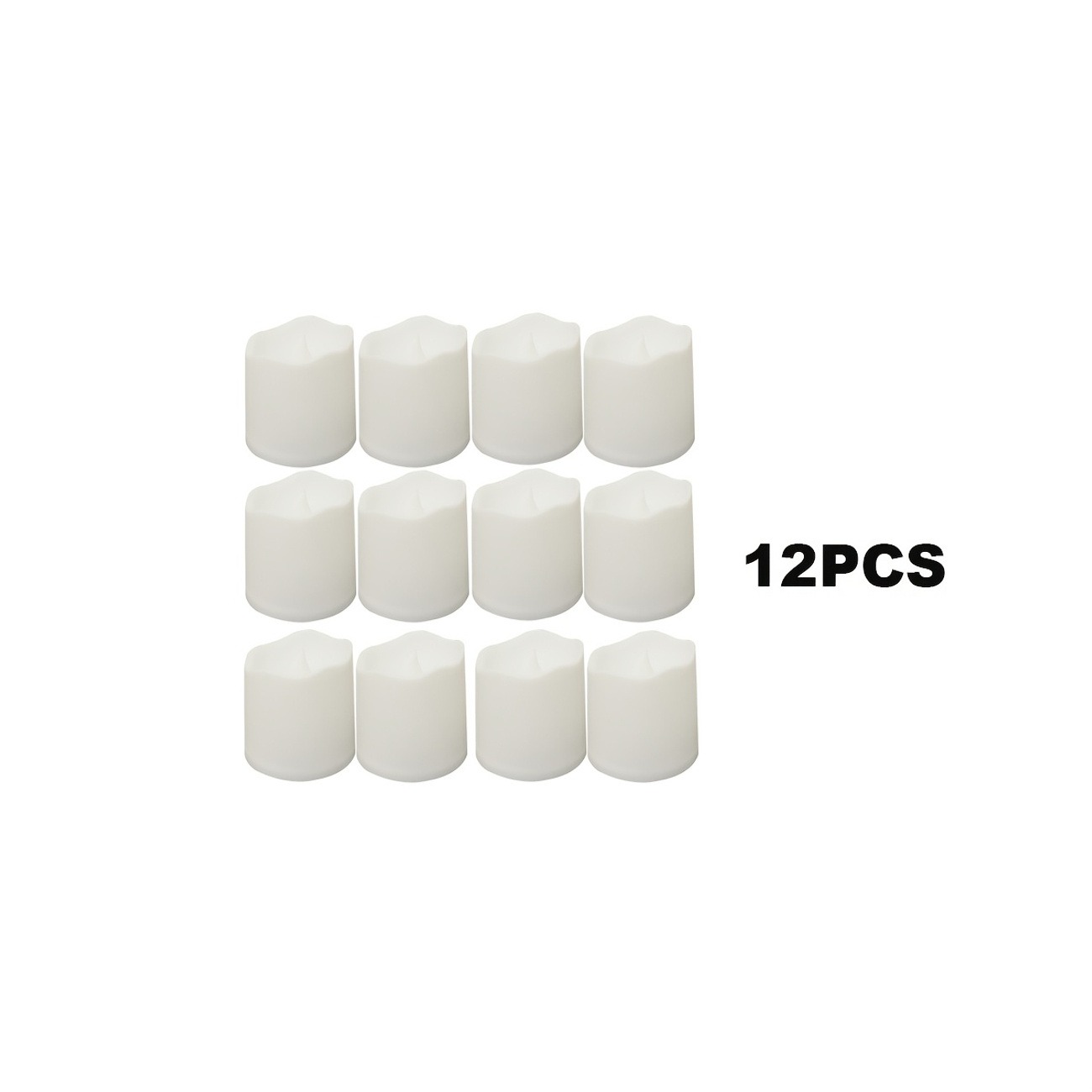 2-Pack LED Flameless Ripple Effect Candles - Image 3