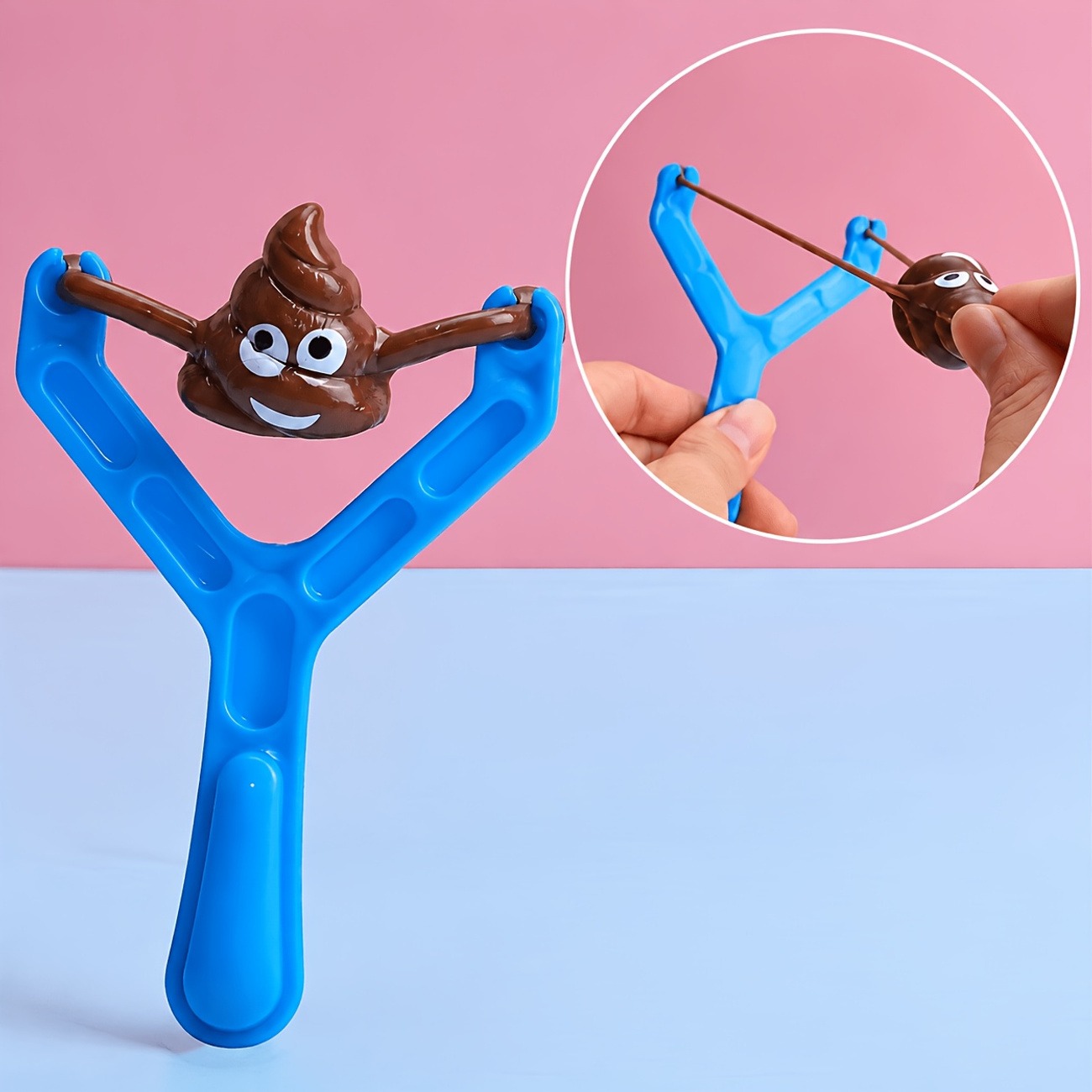 Funny Poop Slingshot Novelty Toy - Image 3