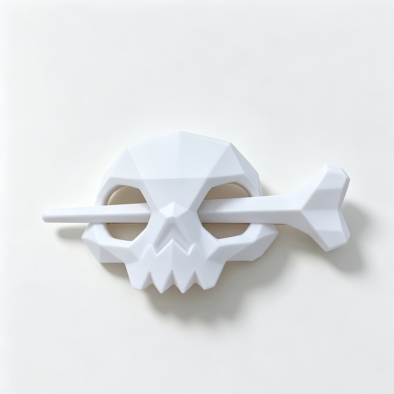 Gothic Skull Hair Clip – Punk Halloween Hair Accessory - Image 5