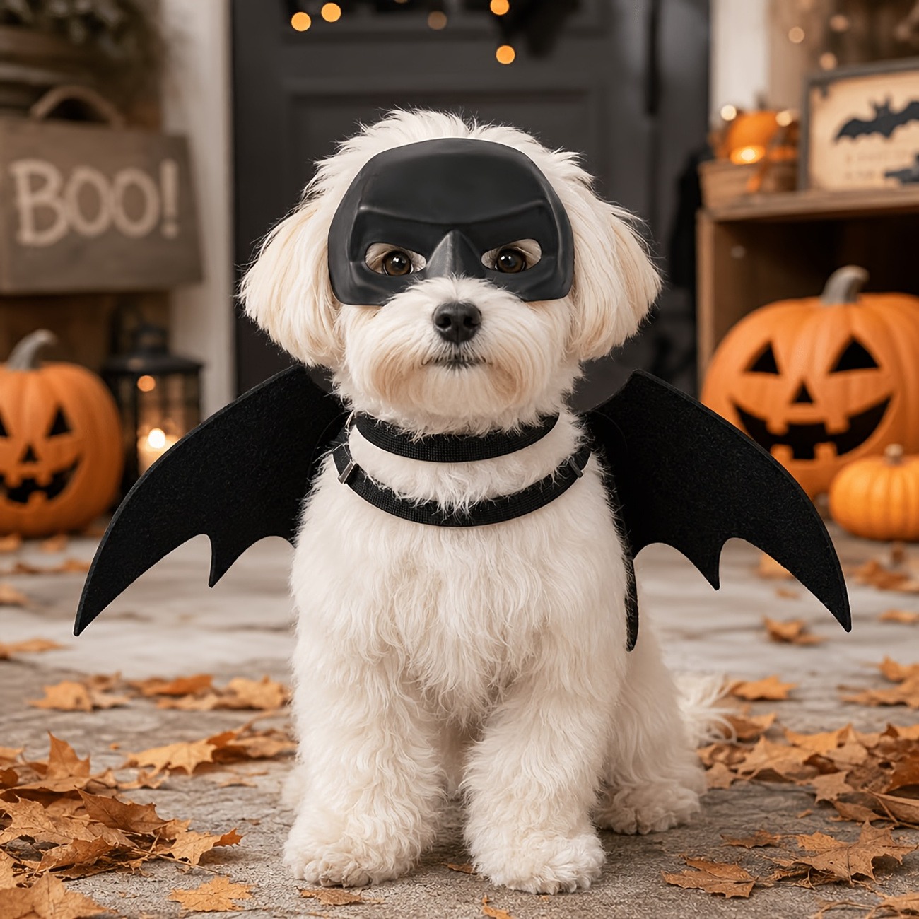 2-Piece Bat Costume Set for Cats & Small Dogs - Image 4
