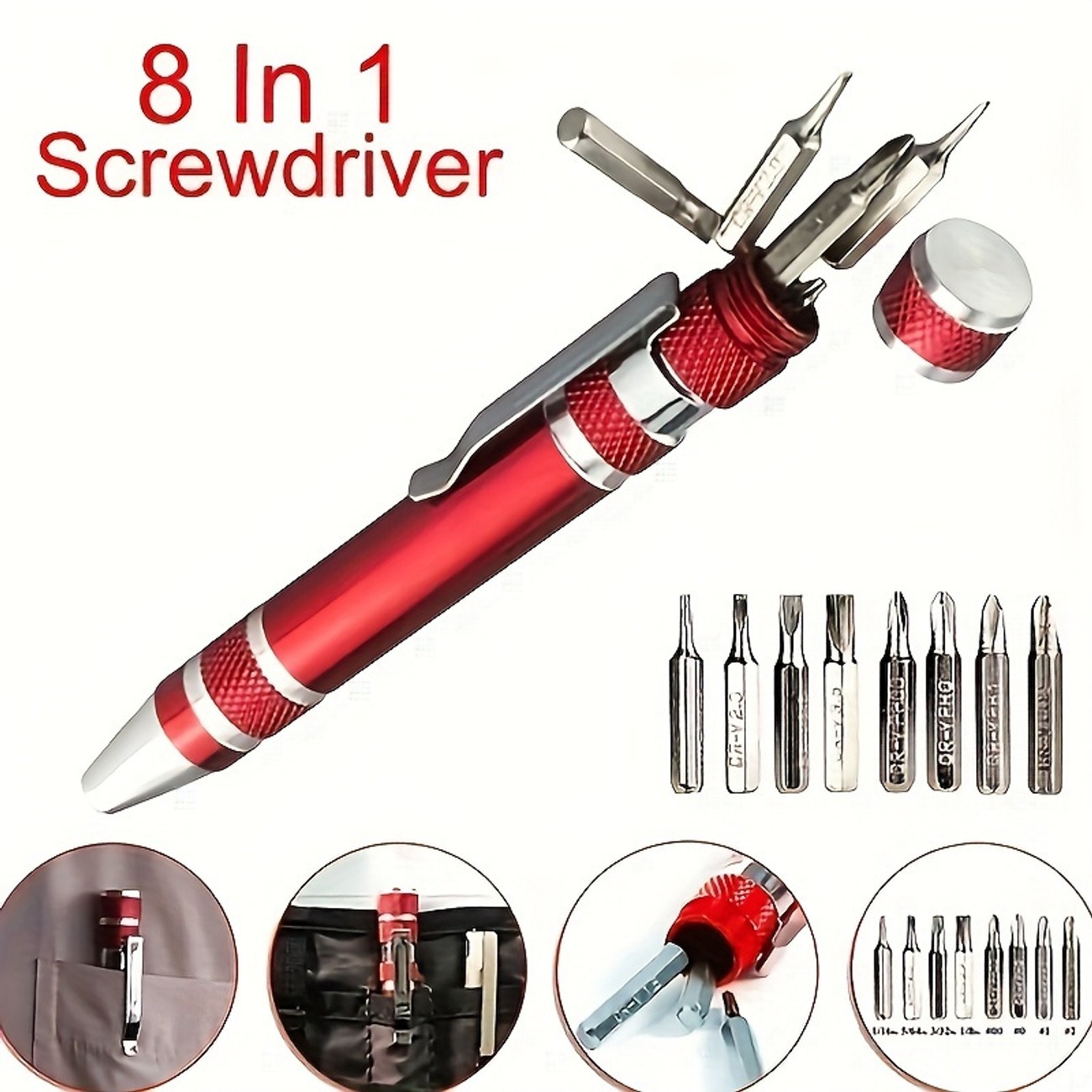 8-in-1 Magnetic Precision Screwdriver