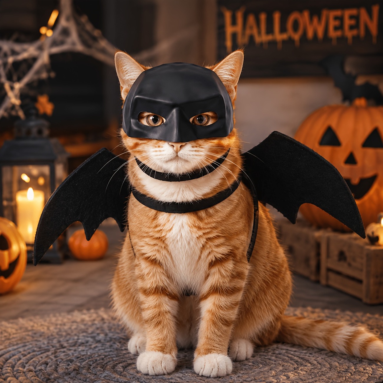 2-Piece Bat Costume Set for Cats & Small Dogs - Image 6