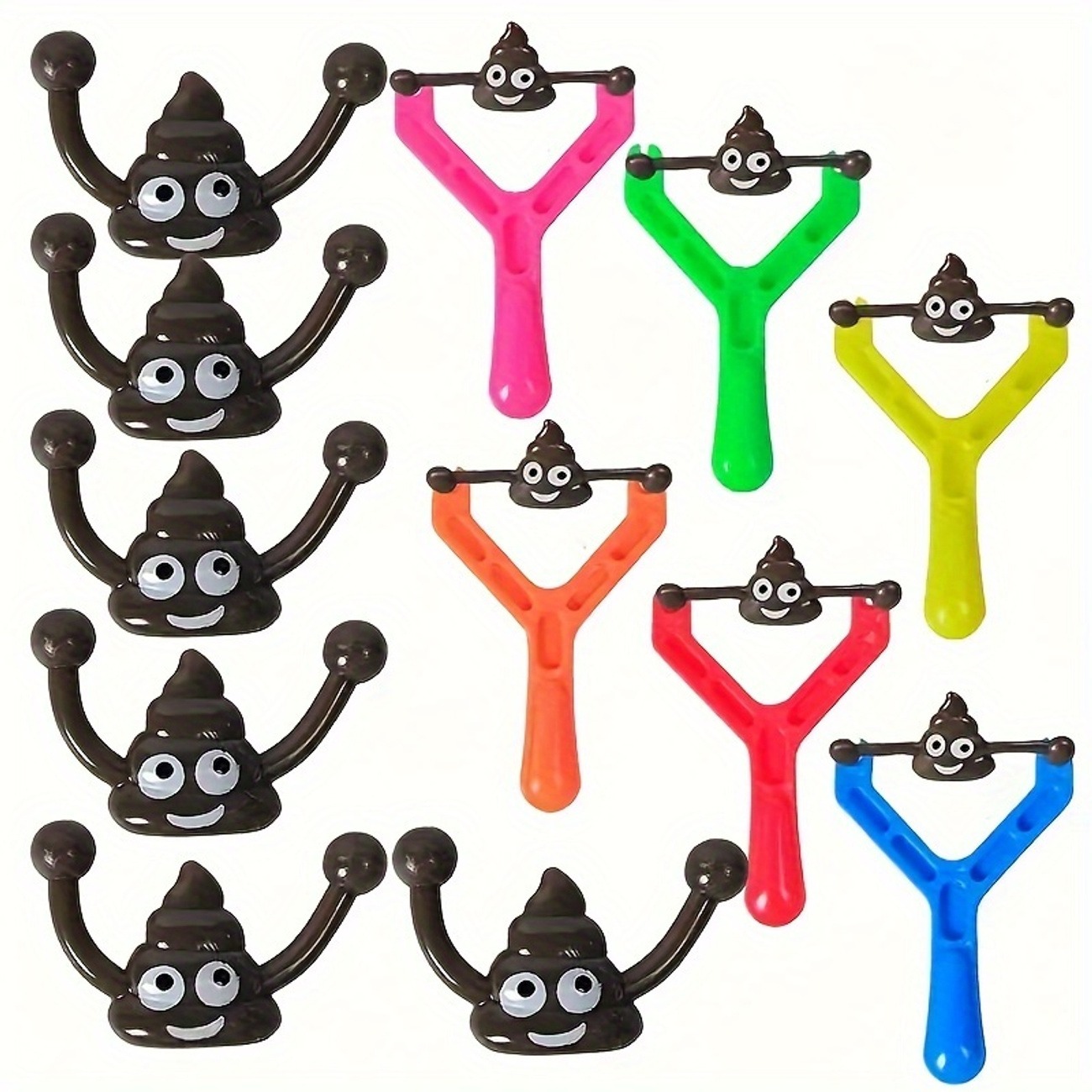 Funny Poop Slingshot Novelty Toy