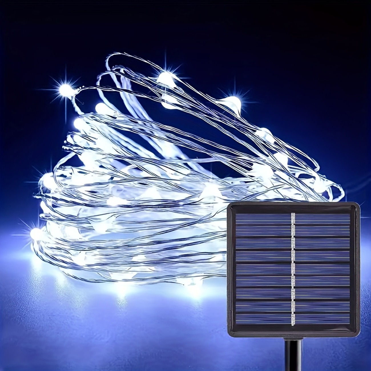 Solar LED Fairy String Lights - Image 3