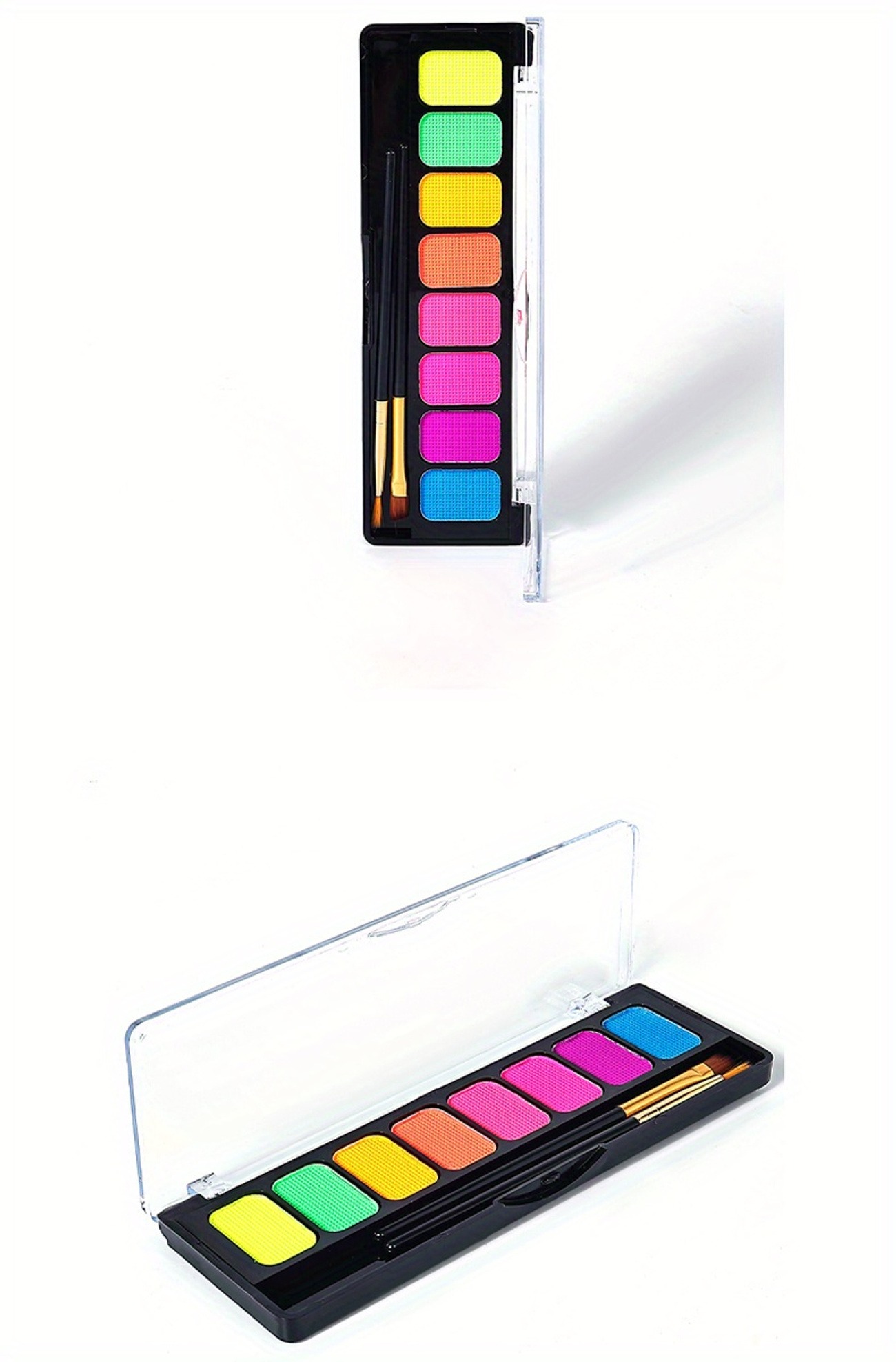 8-Color Water-Activated Face & Body Paint Palette