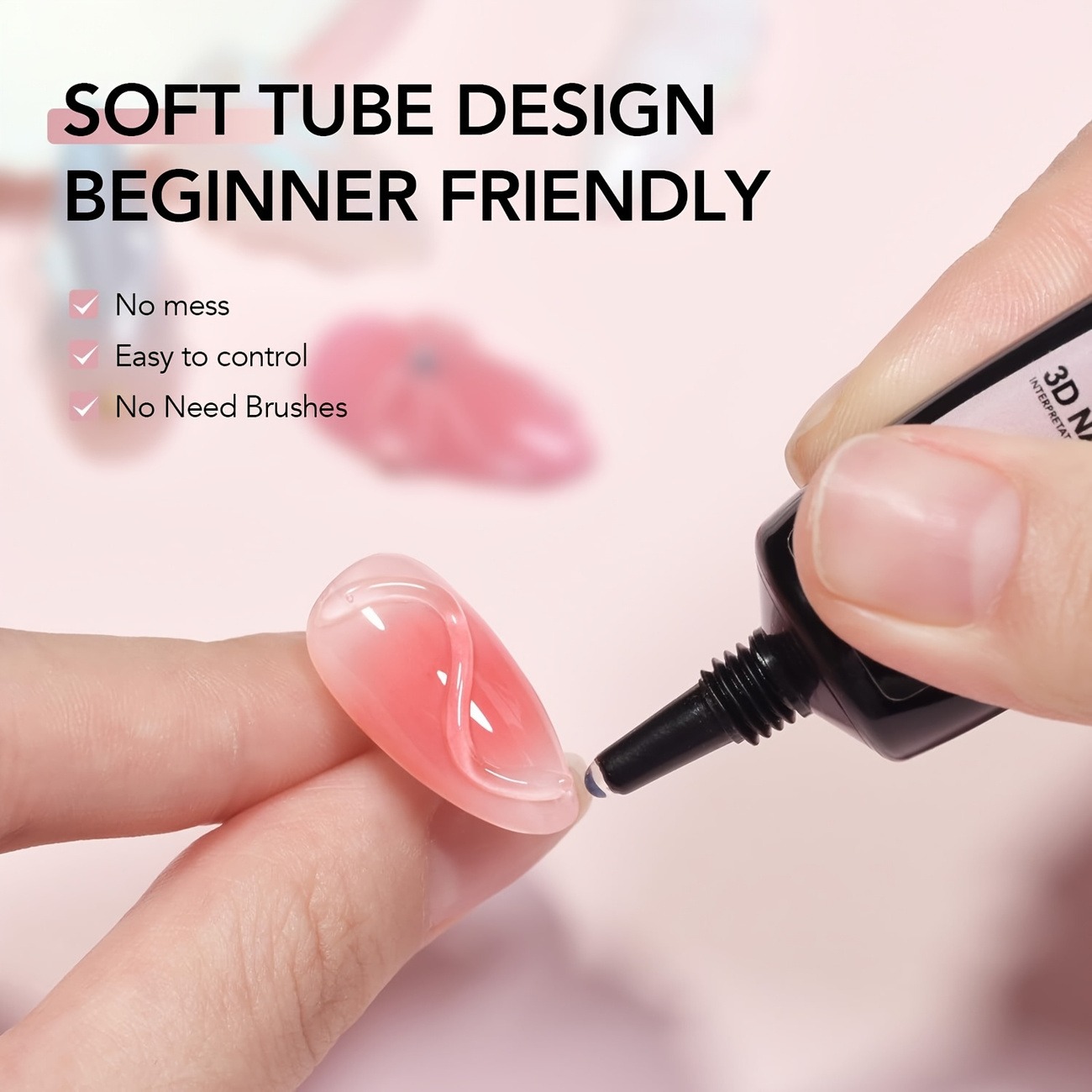 3D Nail Art Sculpting Gel 15ml - Image 6