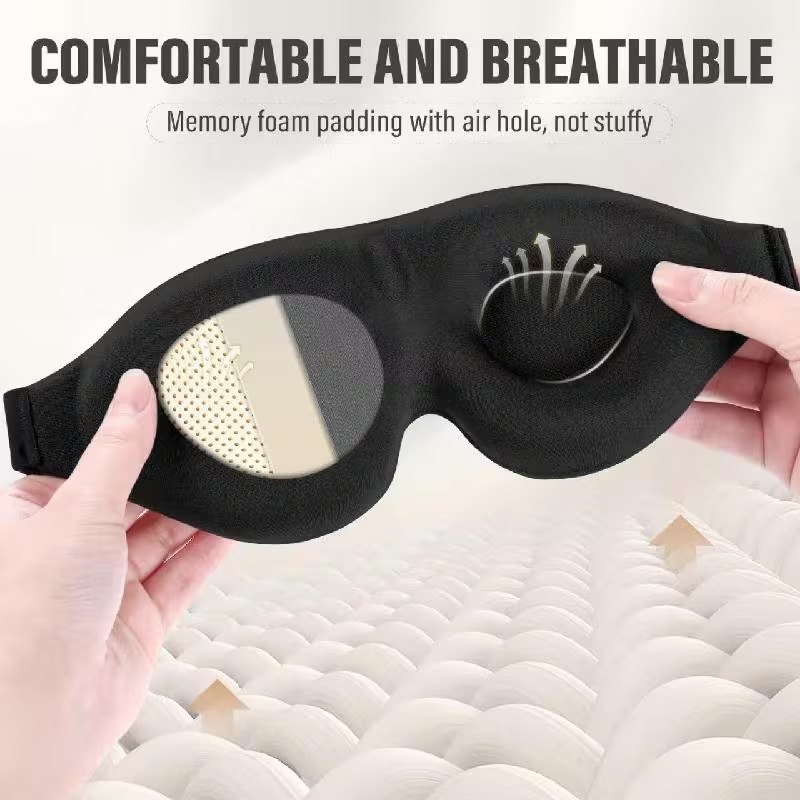 3D Contoured Sleep Mask