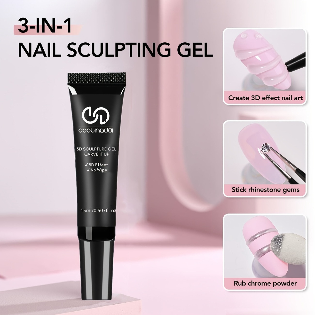 3D Nail Art Sculpting Gel 15ml