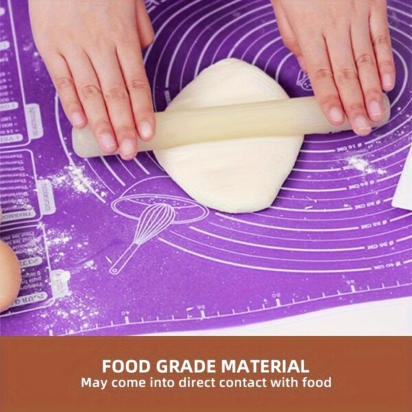 Non-Stick Silicone Pastry Mat with Measurements