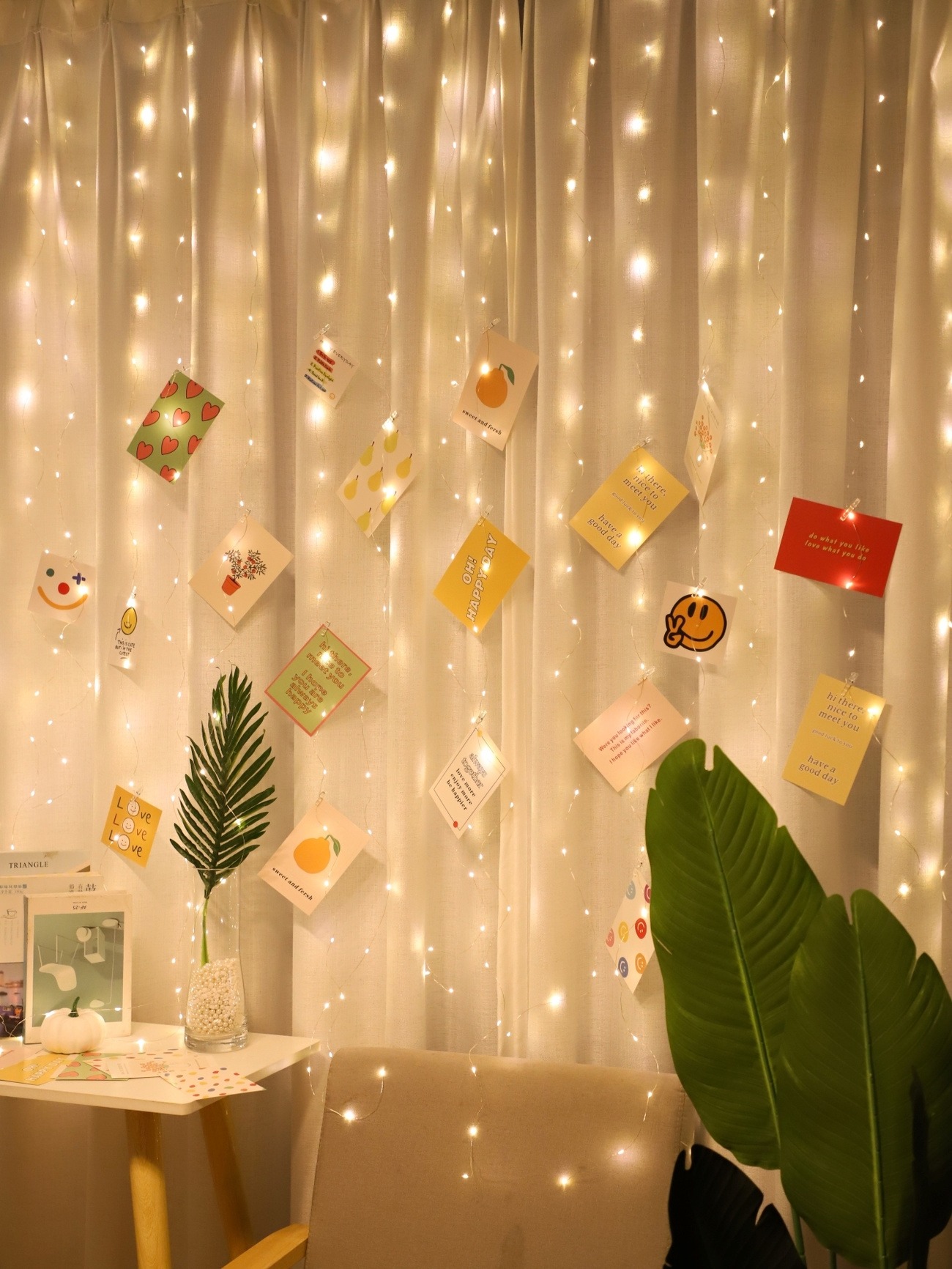200 LED Curtain Fairy Lights – 6.56FT - Image 3