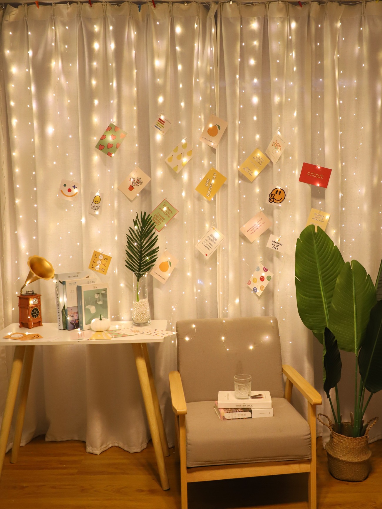 200 LED Curtain Fairy Lights – 6.56FT - Image 4