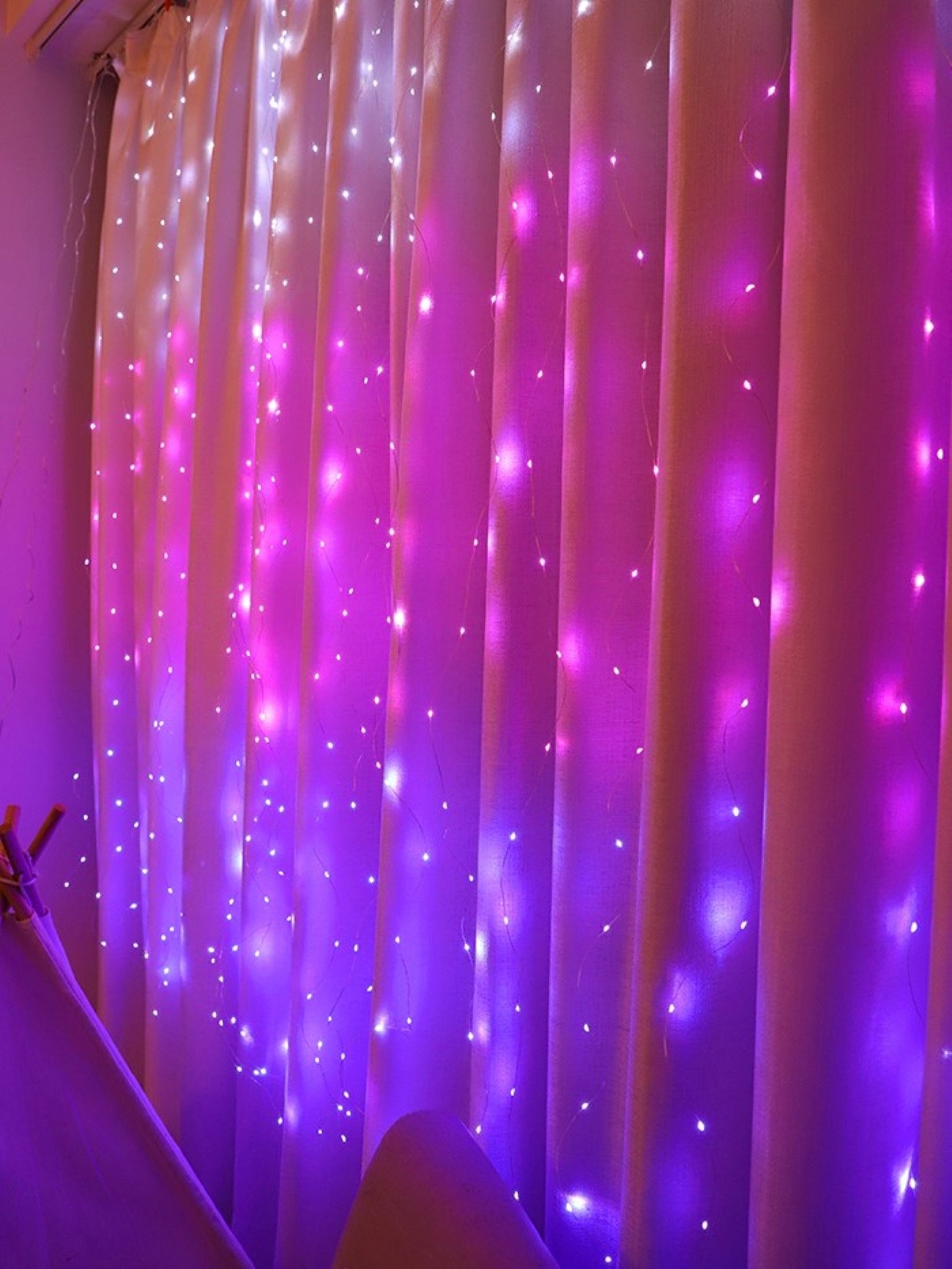 200 LED Curtain Fairy Lights – 6.56FT - Image 11