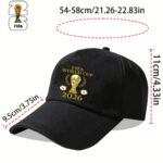 World cup 2026 football adjustable cap, 1 unit - Image 4