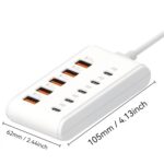 10 port USB power strip 5 USB-A & 5 Type-C PD fast charging, 1 unit - Image 10