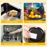 Wheat straw dinnerware set, 16 pack - Image 4