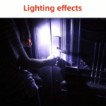 USB rechargeable keychain flashlight, 1 unit - Image 2