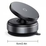 360° adjustable magnetic car phone holder, 1 unit - Image 5
