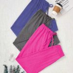 Women's casual drawstring waist pants, 1 unit - Image 9