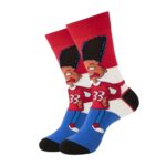 5 Pairs of Anime Cartoon Print Socks