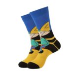 Anime cartoon print socks, 1 unit - Image 6