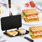 Double-sided non-stick sandwich pan, 1 unit - Image 2