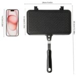 Double-sided non-stick sandwich pan, 1 unit - Image 5
