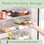 8 Compartment Snack Container with Lid & Handle