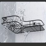 Bathroom corner shelf wall mounted, 1 unit - Image 5
