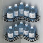 Bathroom corner shelf wall mounted, 1 unit - Image 2
