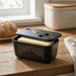 Butter Container with Lid & Knife