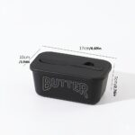 Butter Container with Lid & Knife