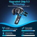 Hi-Fi noise cancelling wireless Bluetooth earbuds, 1 unit - Image 3