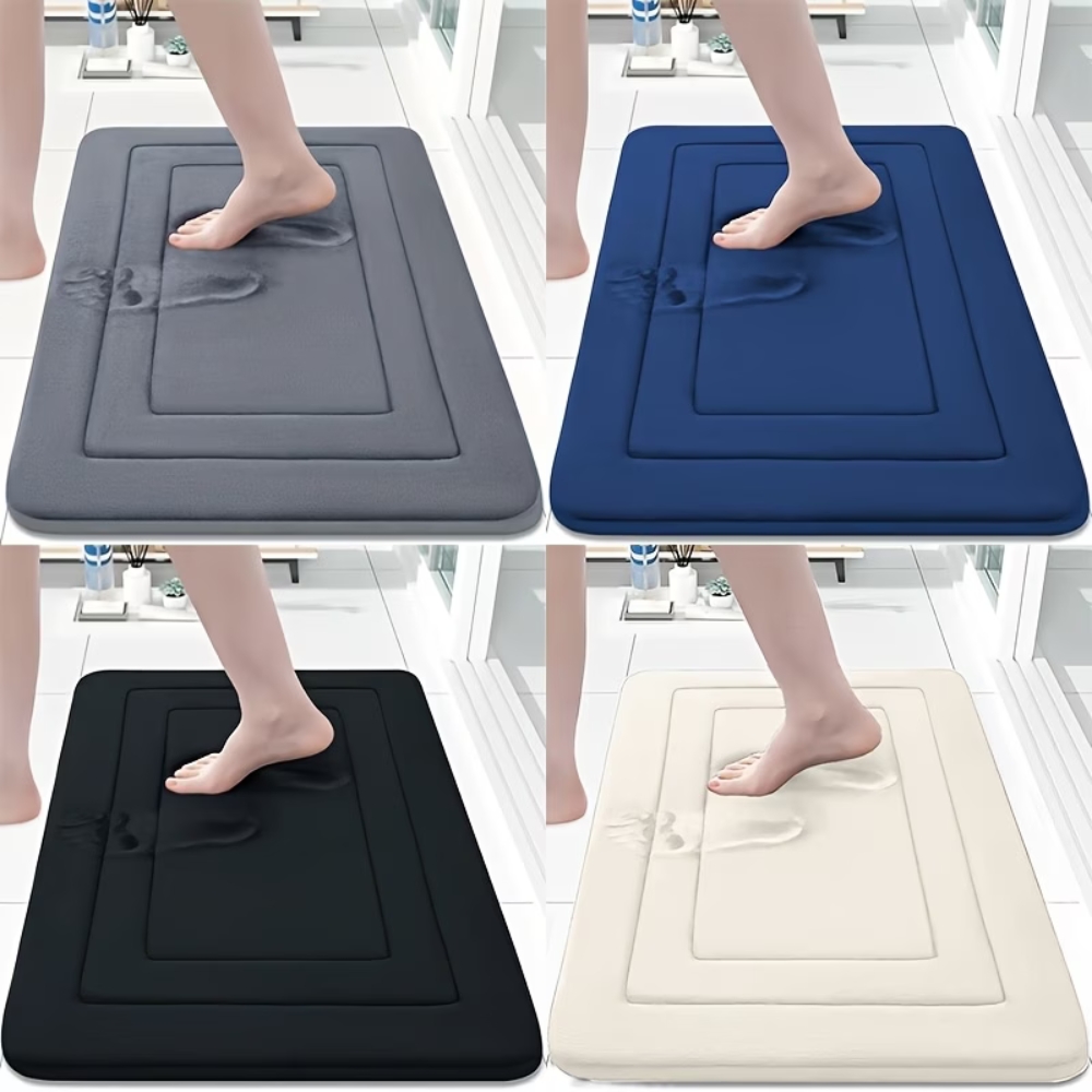 Non-Slip Soft Absorbent Washable Bath Rug