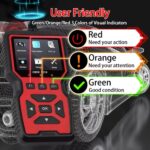 OBD2 engine code reader tool, 1 unit - Image 8