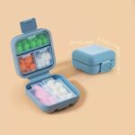 Portable Pill Organizer Box