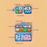 Portable Pill Organizer Box