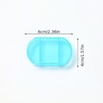 Portable Pill Organizer Box