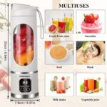 Portable USB rechargeable blender & juicer, 1 unit - Image 5