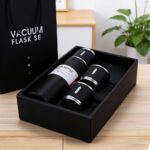 Vacuum three lids thermal cup set, 1 unit - Image 3
